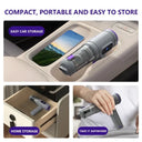 Compact Cordless Car Vacuum Kit