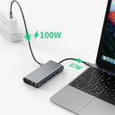 USB C Hub 11 in 1 Type C To 4K HDMI Adapter for Laptop