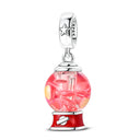 Sterling Silver Charm Bead Pendant