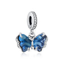 Sterling Silver Charm Firefly Butterfly