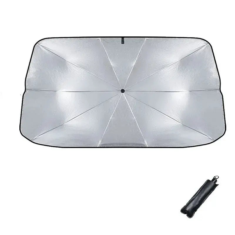 Car Sun Shade Retractable Sunscreen Heat Insulation Parasol - OurLum.com