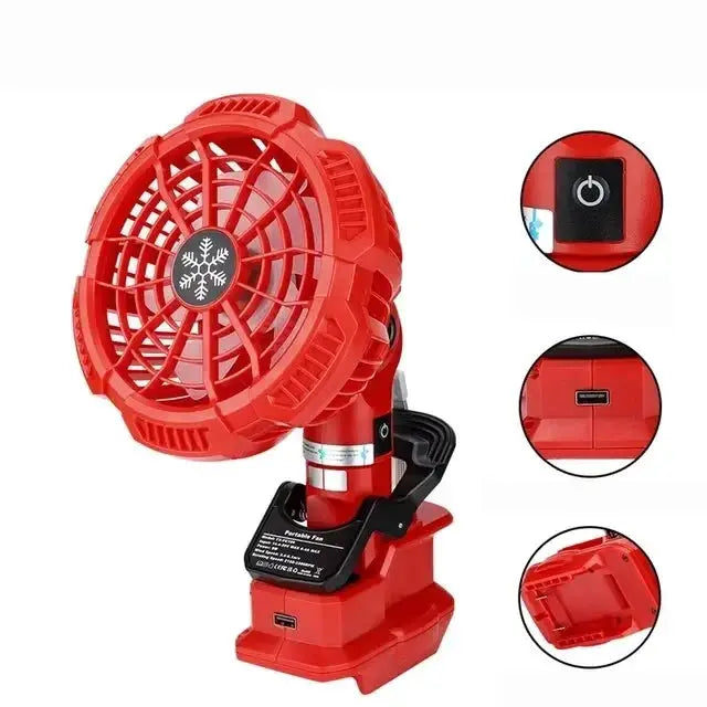 Efficient Clip Fan for Campers Cooling — product view 8