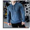 Mens Fitness Tracksuit Hoodie Gym Joggers Outdoor Workout