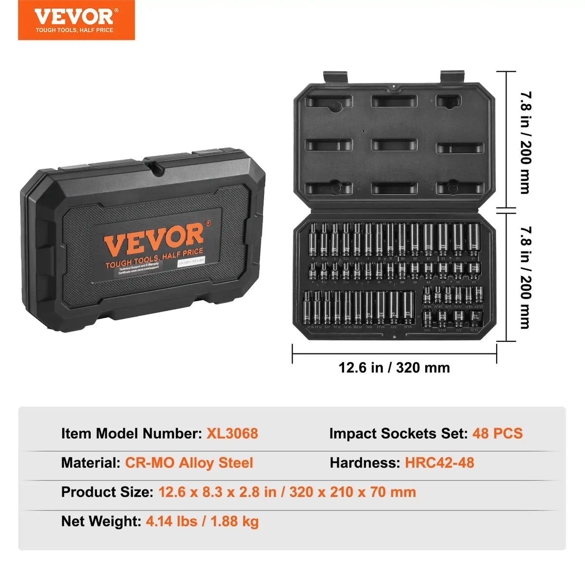 SucceBuy Piece Impact Socket Set — product image 7