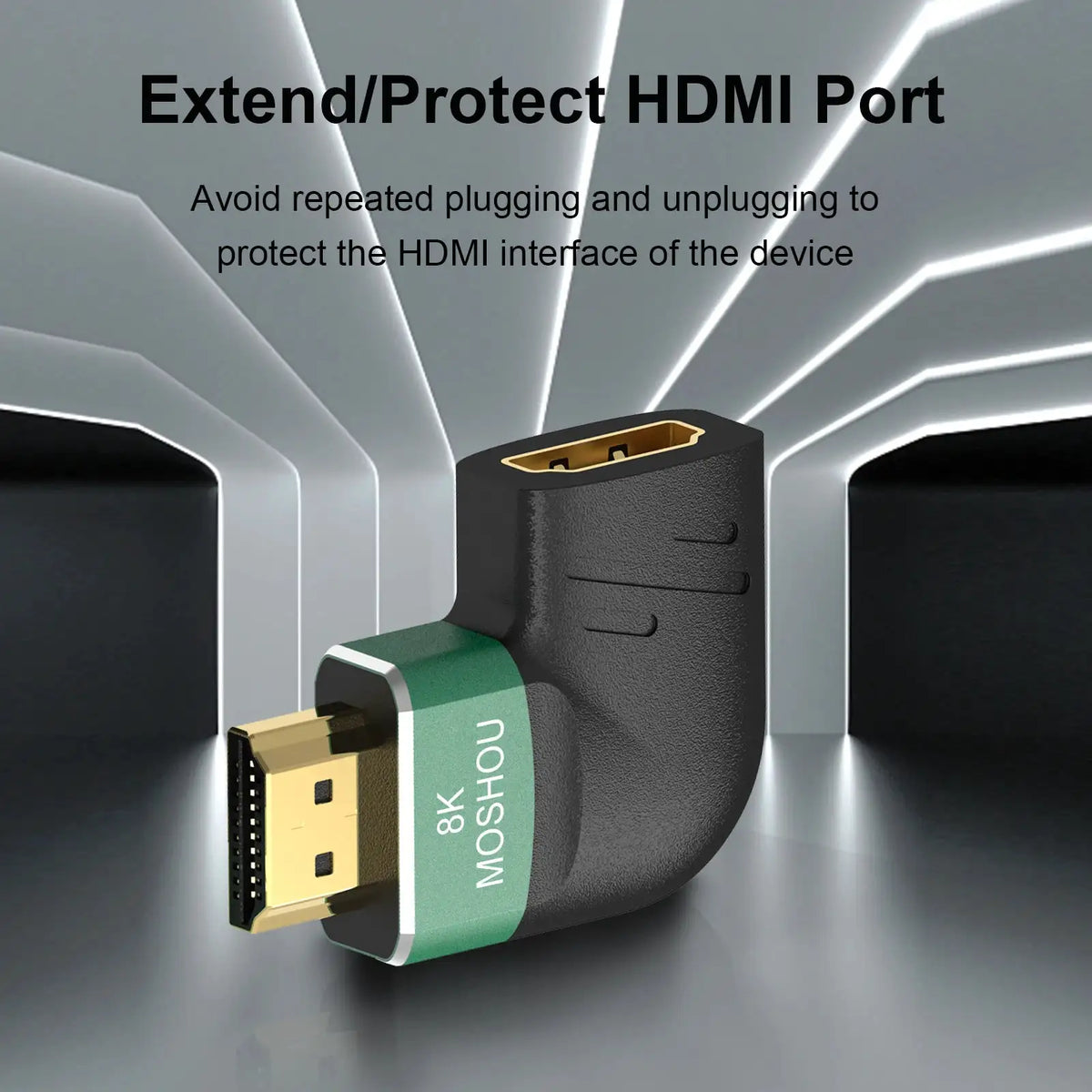 Right Angle HDMI Adapter - Smooth Video — product view 5