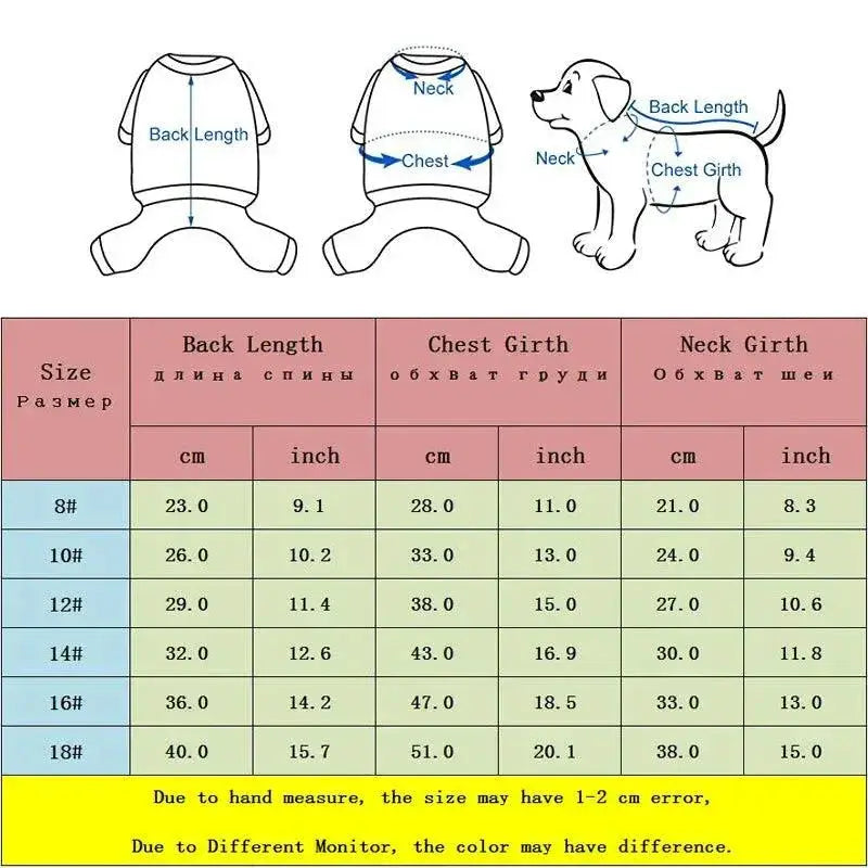 Winter Dog Waterproof Jumpsuit Cozy Coat For Small Breeds