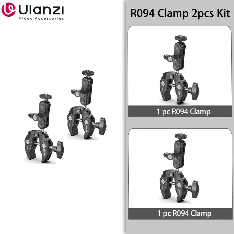 Ulanzi Super Clamp - Versatile Mount For All Gear — product view 10