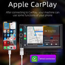 Upgrade Your Ride With 7 Inch Touchscreen Car Stereo CarPlay Bluetooth