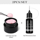 Nail Art Rhinestone Adhesive Precision UV Glue for Nails