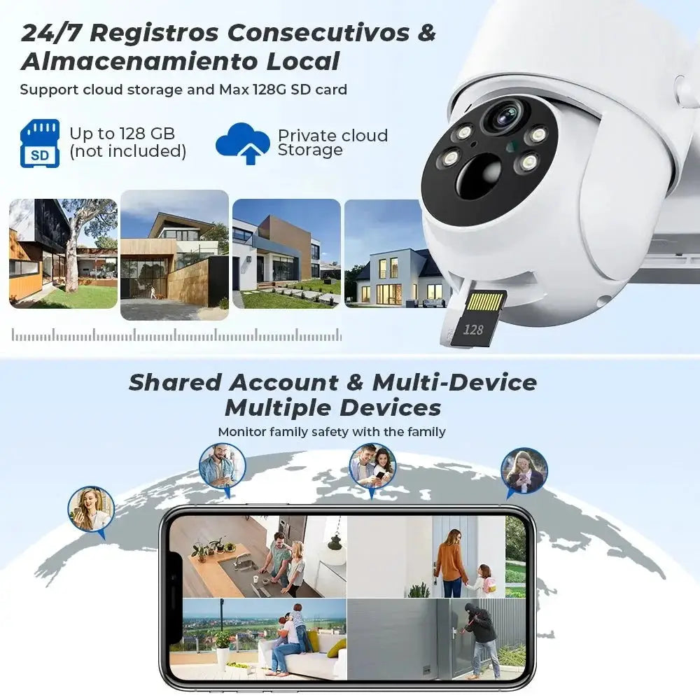 Solar Powered Outdoor Camera for Home — product view 17