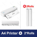 Inkless A4 Printer for On-the-Go Photos