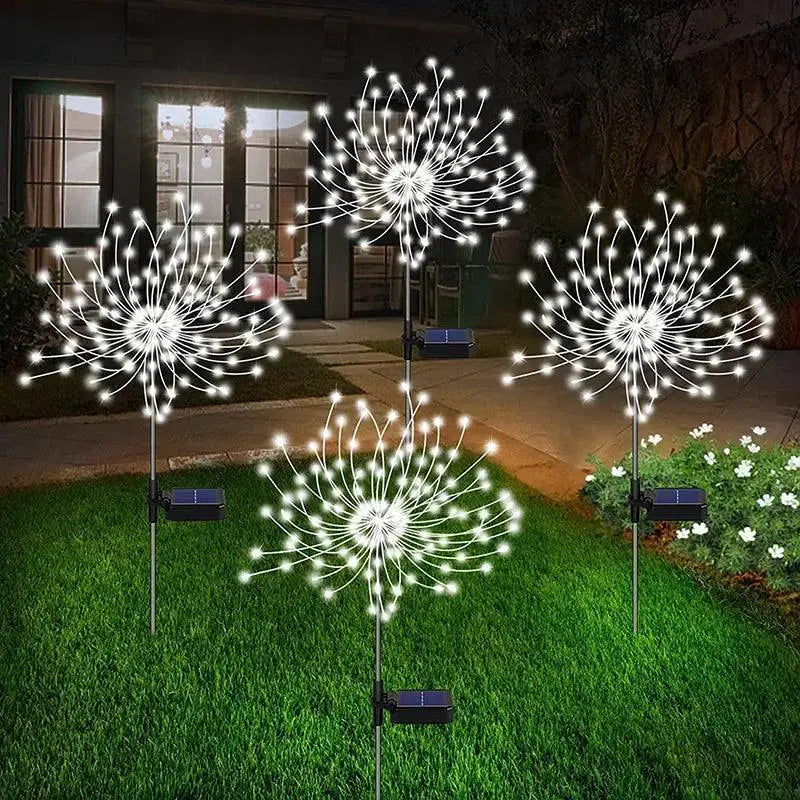 Remote Controlled Solar Fairy Lights For Outdoor Displays