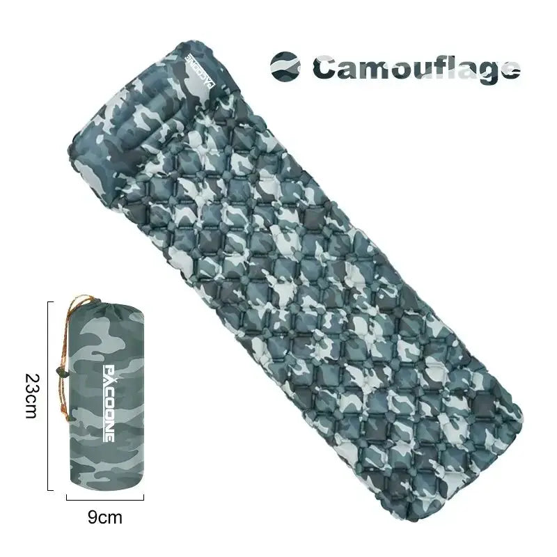Outdoor Camping Sleeping Pad Folding Sleep Mat Inflatable