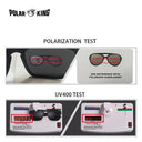 Men's Polarized Square Sunglasses with UV Protection Eyewear