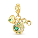 Sterling Silver Charm Pendant Beads
