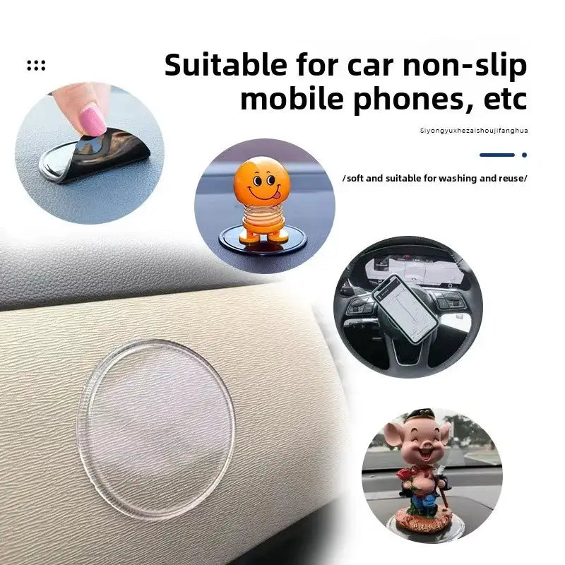 Car Dashboard Non-Slip Mats Removable Sticky Silicone Gel Pad — product view 6