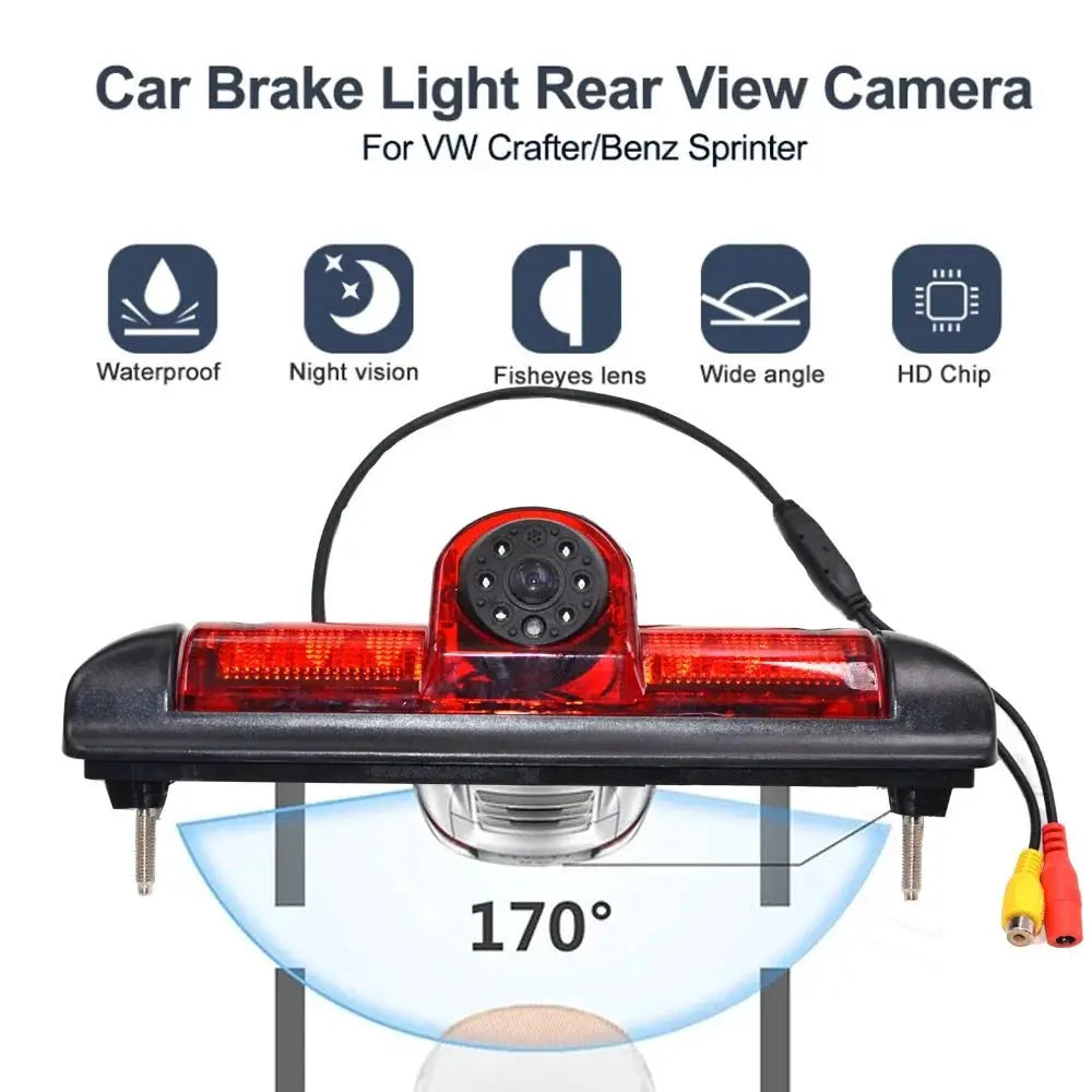 170 Degree Rear View Camera Waterproof Night Vision For Fiat Ducato Jumper - stepyours.com