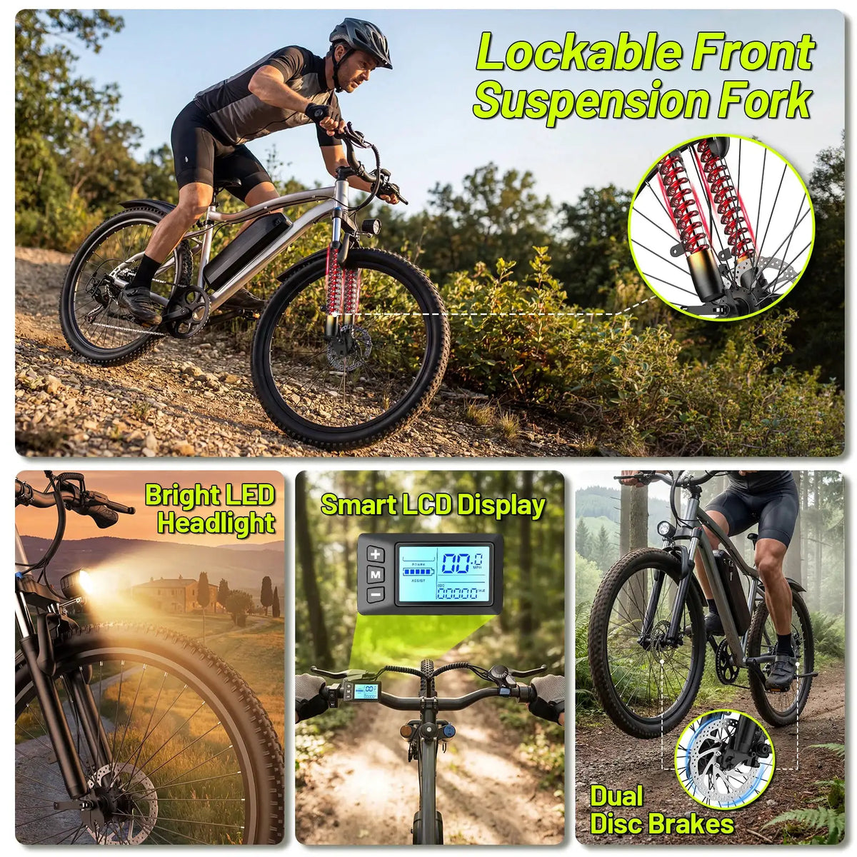 Fast Fat Tire Electric Bike — product view 4