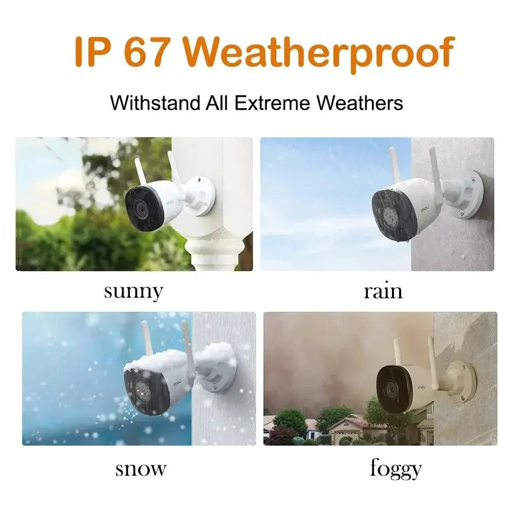 Imou Bullet 2C AI Surveillance Camera 2MP Weatherproof