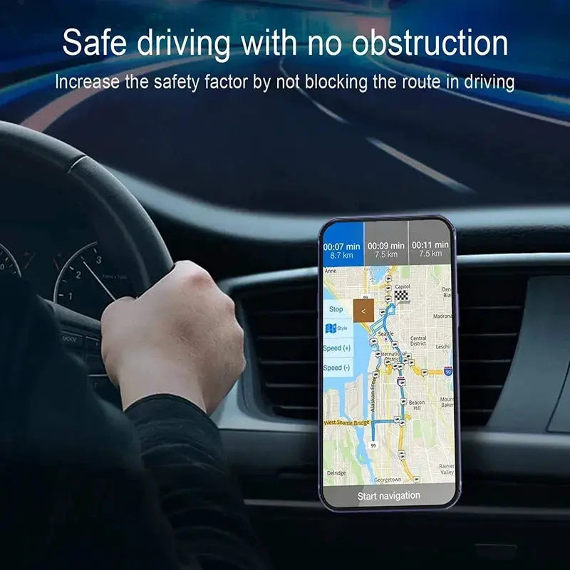 30W Magnetic Car Wireless Charger Air Vent Phone Holder