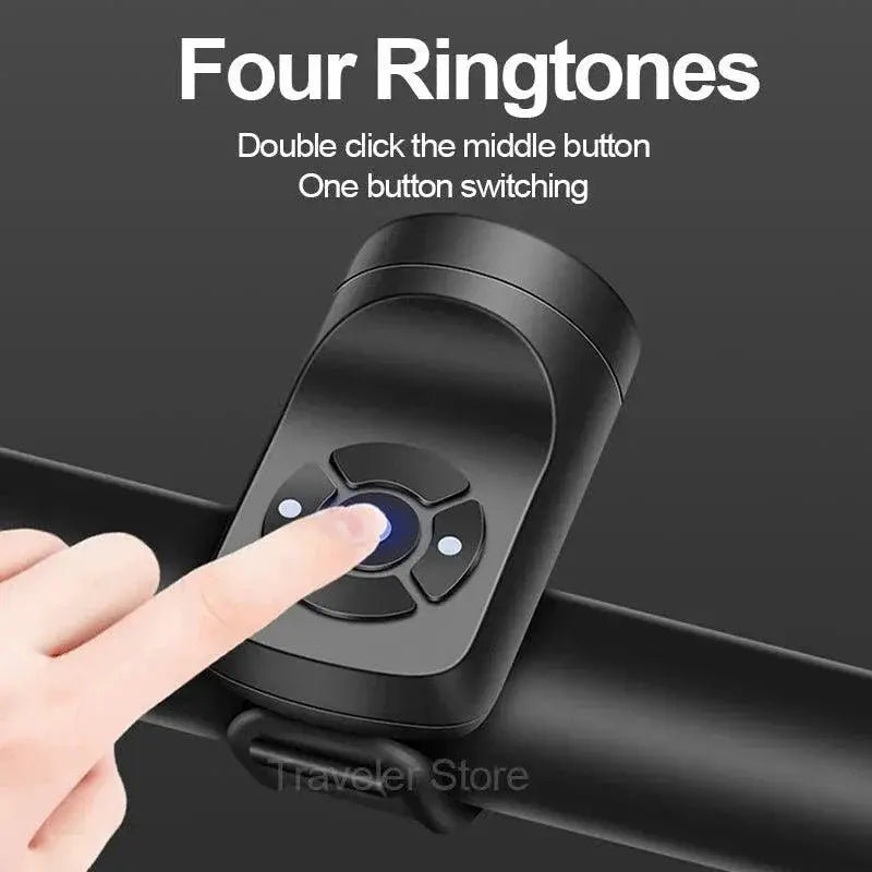 Rechargeable Bicycle Safety Horn For Audible Road Presence