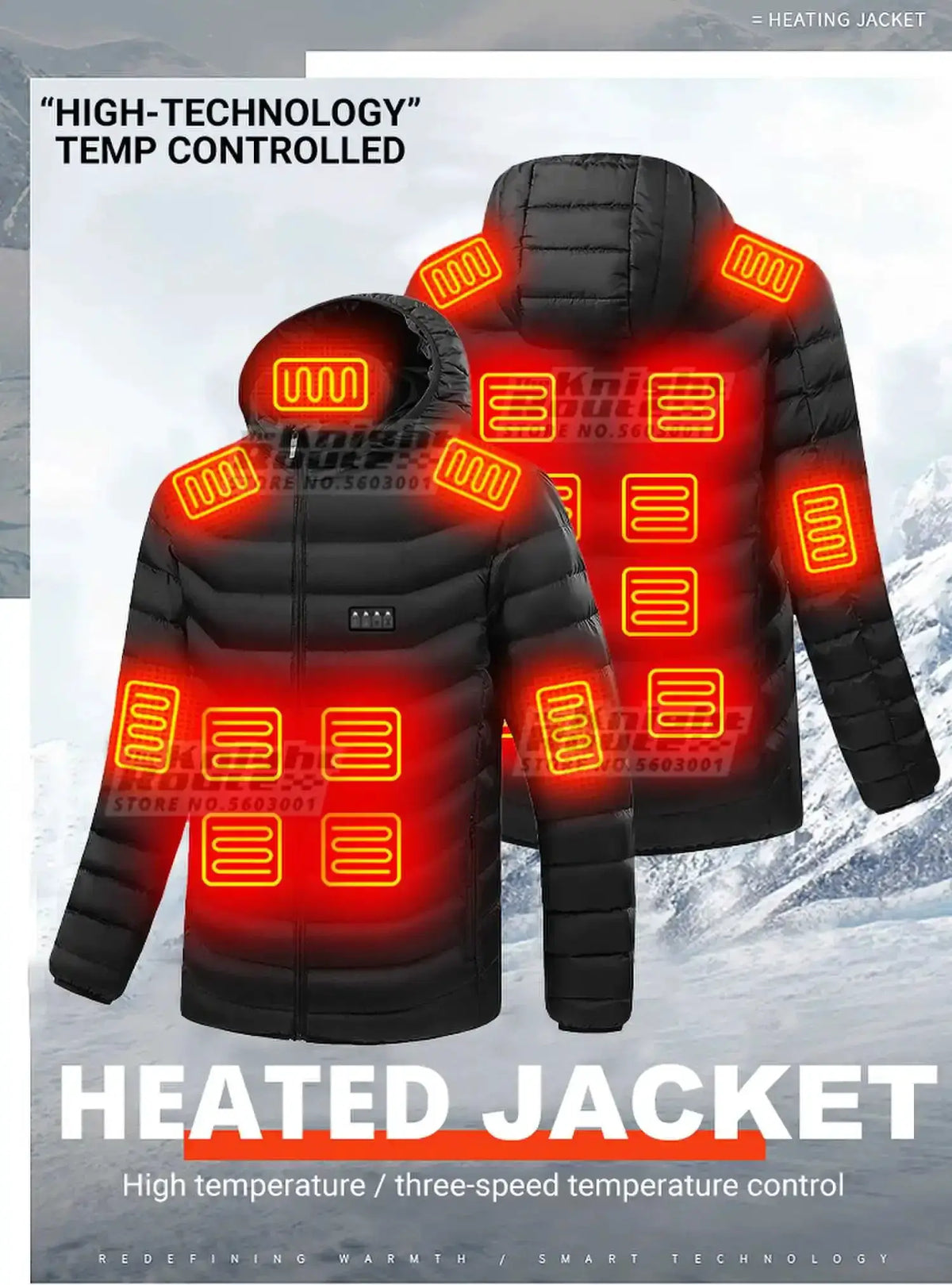 Heated Vest for Men USB Powered Warmth — product view 11