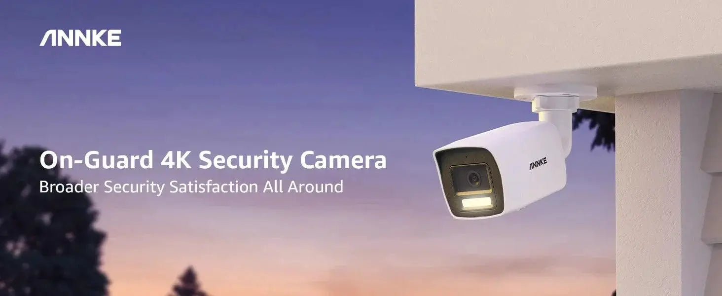 8MP Weatherproof Surveillance Camera With Microphone