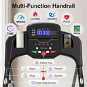 Foldable Home Treadmill With Non Slip Surface For Safe Family