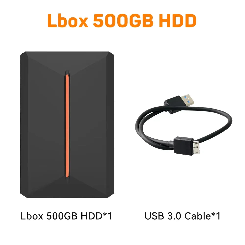 Launchbox 500G Portable Game HDD