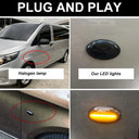 2x Dynamic Premium High Quality LED Turn Signal Markers Mercedes W450 W452 Vito