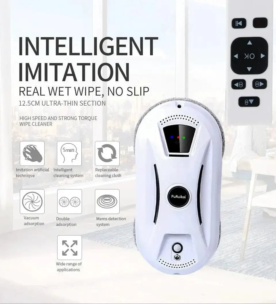 Robot Vacuum Cleaner Glass Window Cleaning Bot Kit