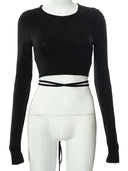 All-Day Comfort Backless Tee for Fall