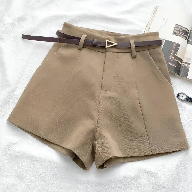 Elegant High Waist Trousers Vintage Inspired Office Wear