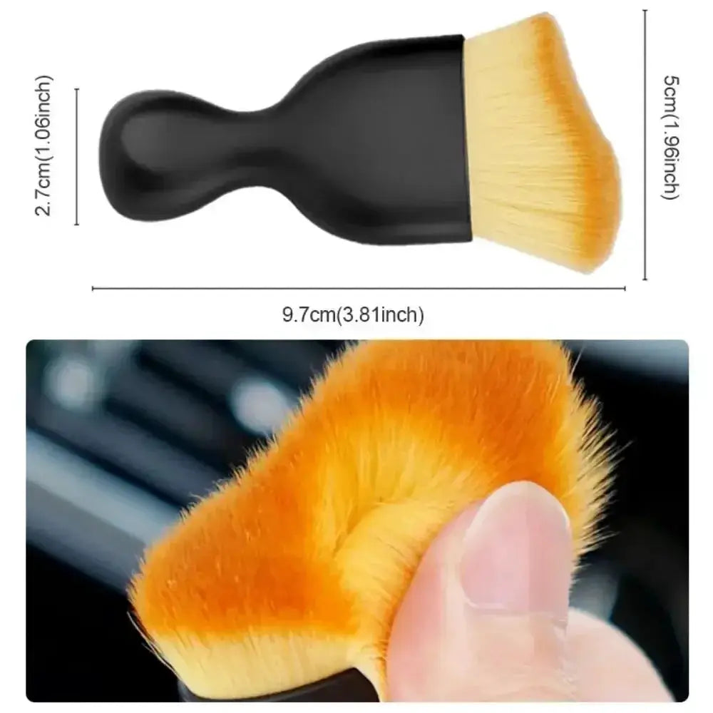 2 Pack Car Interior Dust Sweeping Soft Brush Tools Set - OurLum.com