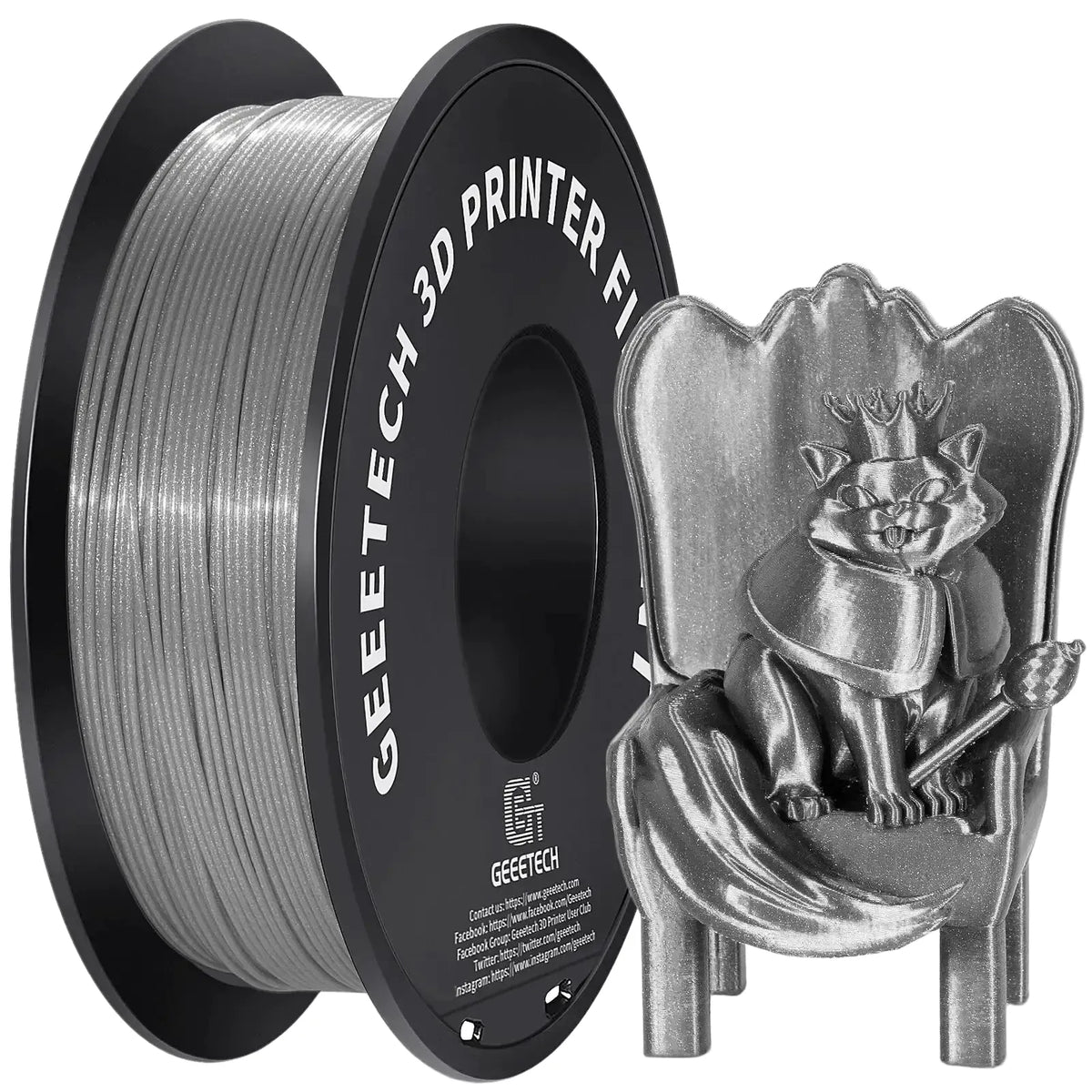 Geeetech Sparkly PLA - Smooth Precision — product view 1