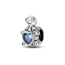 Charm Bead Sterling Silver Pink