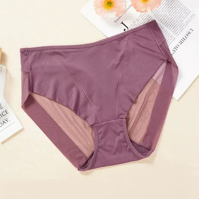 OWEQ Women Seamless Mesh Briefs Butt Lifting Shapewear