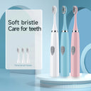 Electric Toothbrush for Adults Soft DuPont Bristle Portable