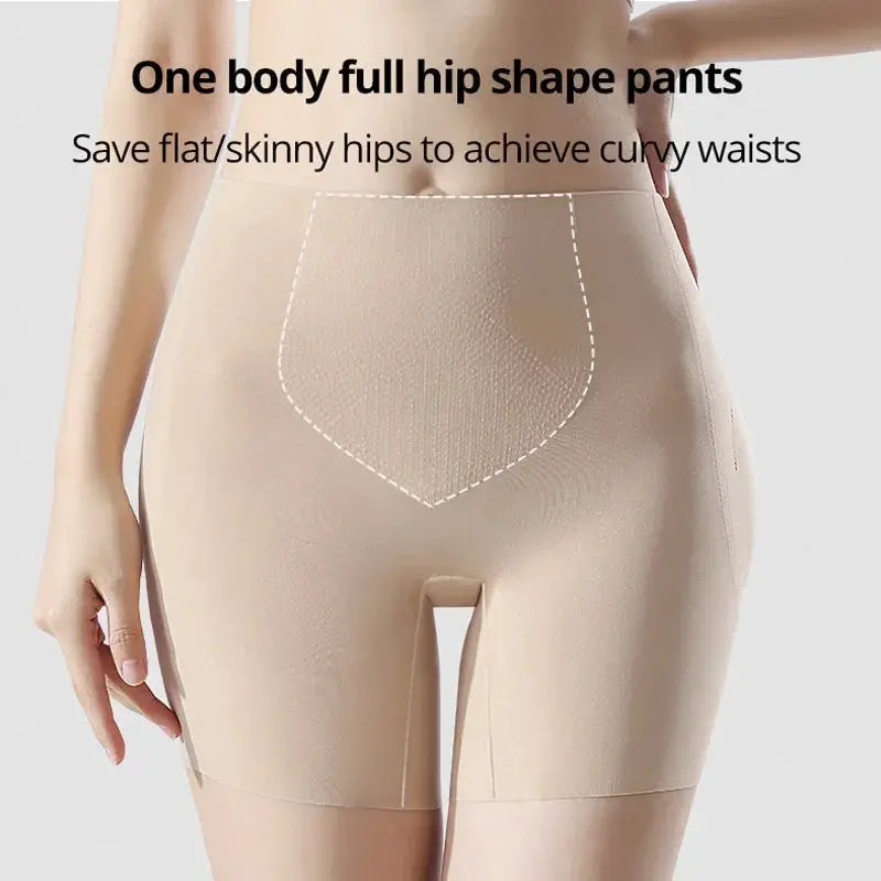 Flarixa Seamless High Waist Butt Lifter Shorts Tummy Control