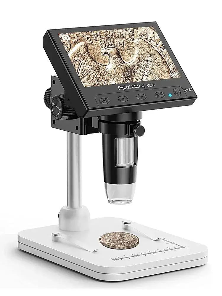 Elikliv EDM4 1000x LCD Digital Microscope 4.3" Microscope for Electronic soldering Repair Handheld microscope for PC Windows