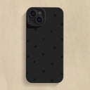 Black Love Heart Case - Durable Shockproof Cover