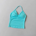 Yoga Set Breathable Sexy Halter Sports Bra