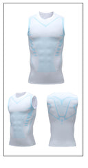 Compression Tank Top Men Gym Shirt Sleeveless Quick Dry