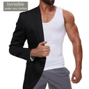 Men's Tummy Control Compression Shirt Slimming Vest Daily Wear