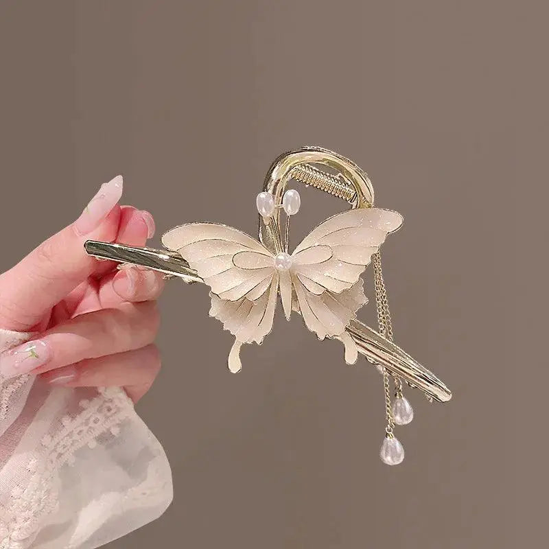 Fanyin Butterfly Hair Clip Elegant Niche Design For Women