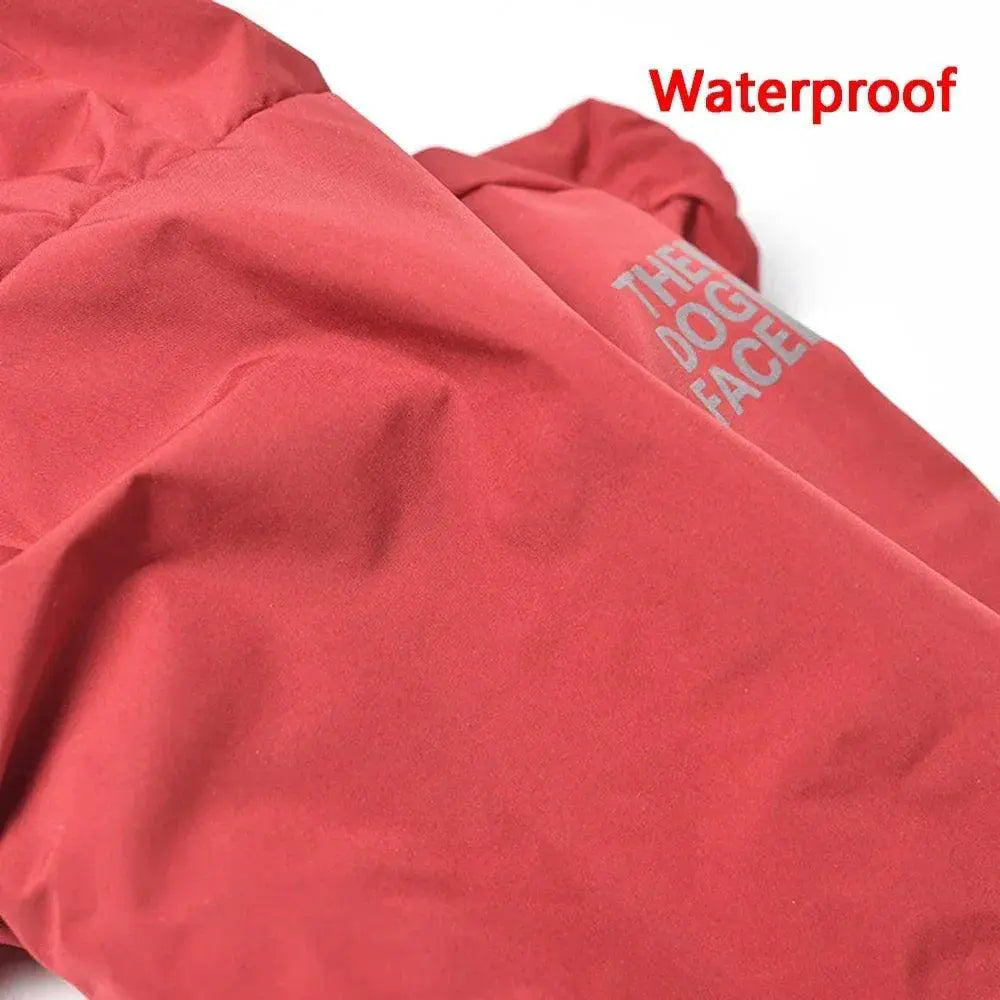 Reflective Hooded Dog Jacket Waterproof Coat for Small Dogs