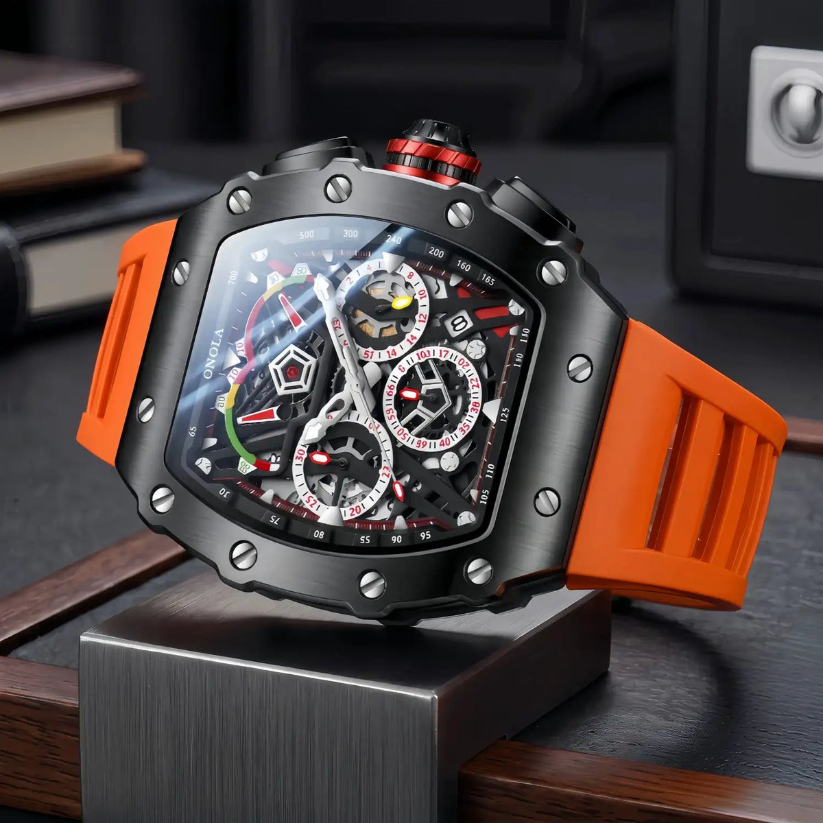 Onola Luminous Dial Chronograph Men's Watch — product image 2