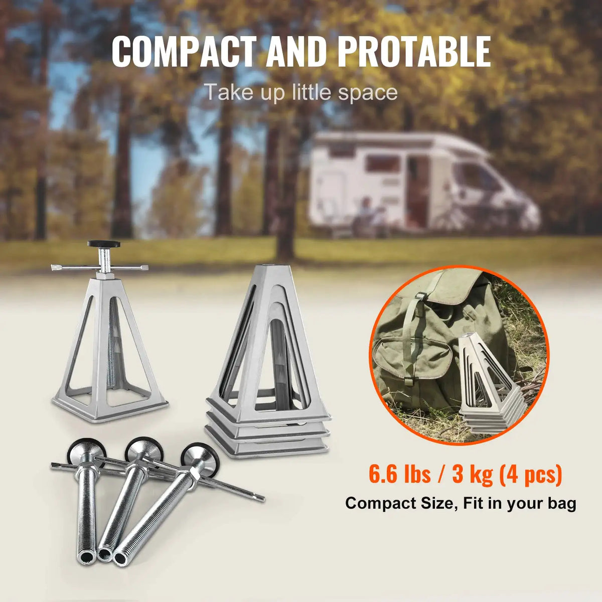Pack Aluminum RV Stabilizer Jacks — product image 6