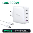 UGREEN 100W GaN Fast Charger 4-Port Power Hub for Devices