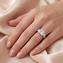 Princess Cut Moissanite Ring